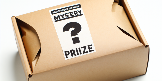 A closeup of a prize offered in an online giveaway