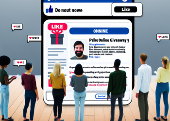 A group of people engaging on a social media