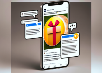 A screenshot of an online giveaway post on a