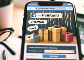 A snapshot of an online giveaway promotion on a popular social media platform.