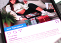 A detailed screenshot of a social media post promoting a brand's online giveaway.