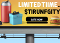A marketing billboard expressing limited time offer to stir urgency in the viewers