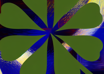 An image depicting the impact of luck in sweepstakes with a fourleaf clover symbol