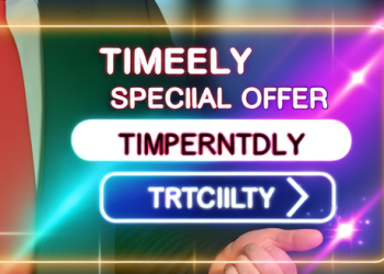Digital banner presenting timely special offer from a business