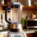 KitchenAid K400 blender with its unique design and advanced features, placed in a wellequipped kitchen setting.