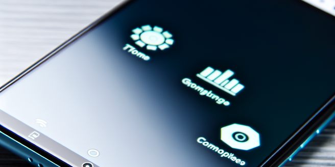 A single smartphone showcasing specific features and functions